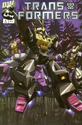 Transformers: Generation One #3 Decepticon Variant Cover
