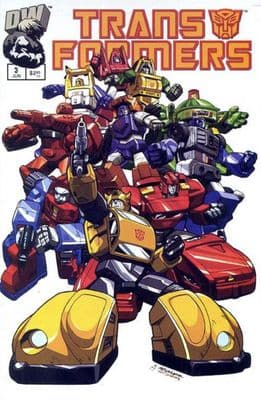Transformers: Generation One #3 Variant Cover