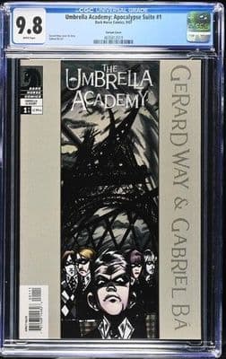 Umbrella Academy #1 Variant Cover CGC 9.8