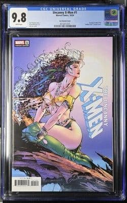 Uncanny X-Men #1 1:50 Jim Lee Hidden Gem Variant CGC 9.8