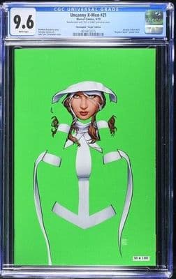 Uncanny X-Men #21 CGC 9.6 SDCC 2019 John Tyler Christopher Fluorescent Negative Space Variant