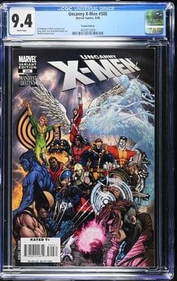 Uncanny X-Men #500 CGC 9.4