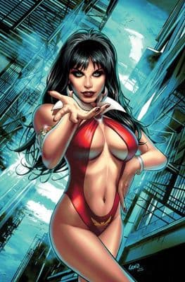 Vampirella #1 Cover G Greg Land Foil Virgin Variant