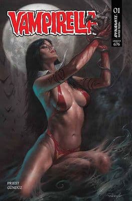 Vampirella #1 Cover W Lucio Parrillo Foil Variant