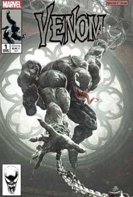 Venom #1  Barends Trade Dress Variant Cover