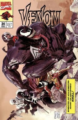 Venom #34 Mike Mayhew Trade Dress Variant