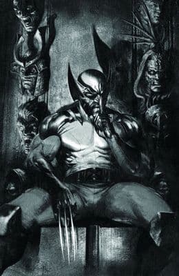 WOLVERINE #1 GABRIELE DELL'OTTO EXCLUSIVE NYCC BLACK AND WHITE VIRGIN VARIANT