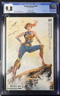 Wonder Woman #800 Daniel Sampere Trinity Variant Cover CGC 9.8