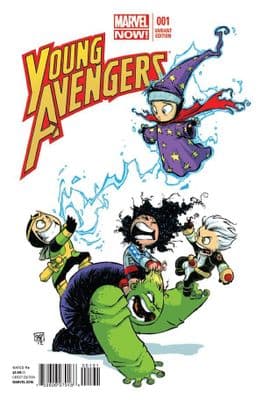 Young Avengers #1 Skottie Young Variant