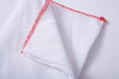 Abbey Bleached Dish Cloth Pack 10 - 16 x 10