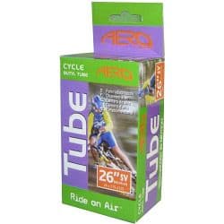 Aero Sport Butyl Inner Tube (Schrader Valve) - 26