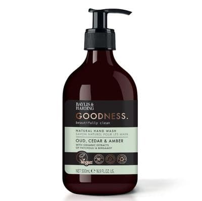 Baylis & Harding Hand Wash 500ml - Oud, Cedar & Amber