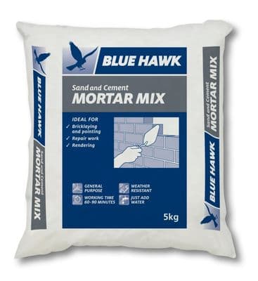 Blue Hawk Sand And Cement Mortar Mix - 5kg
