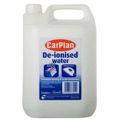 Carplan De-Ionised Water - 5L