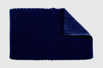 Croydex Navy Soft Cushioned Bath Mat - Textile Bath Mats/Navy
