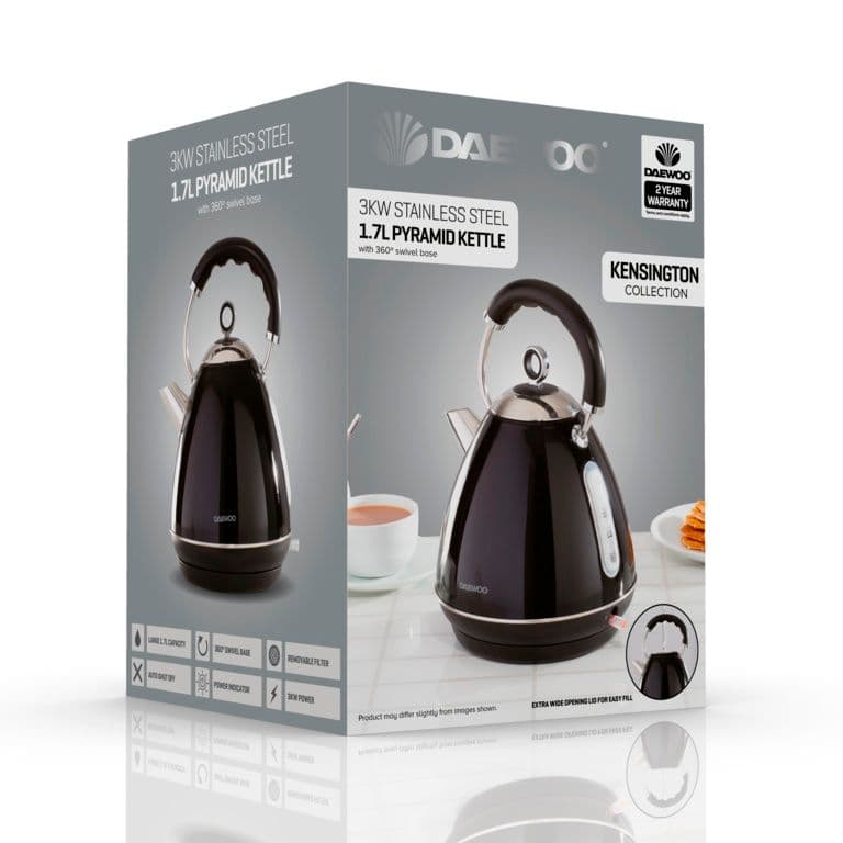 black pyramid kettle