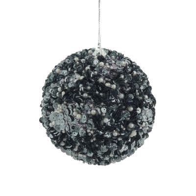 Davies Products Bauble 12cm - Graphite