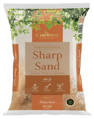 Deco-Pak Horticultural Sharp Sand - Large Pack Approx 20kg