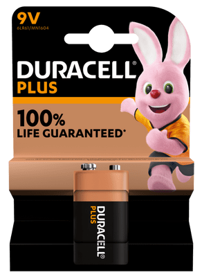 Duracell Plus Battery - 9V