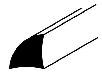 Easyfix Solid Quad 8ft x 9mm - White