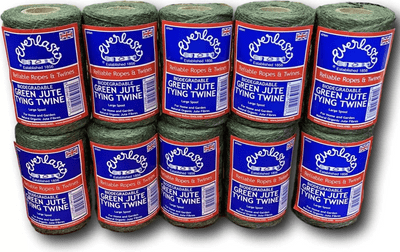 Everlasto Green Jute All Purpose Tying Twine - Pack of 10