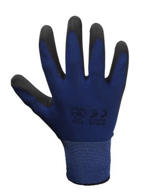Glenwear Latex Lightweight Glove - 9 - L
