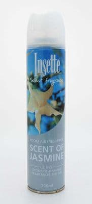 Insette 2 in 1 Air Freshener 300ml - Scent of Jasmine