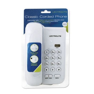 Lectrolite Small Talk Phone - White
