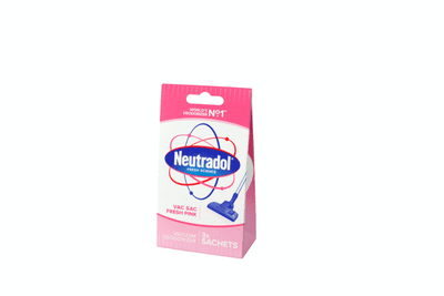 Neutradol Vacuum Deodoriser Pack 3 - Fresh Pink