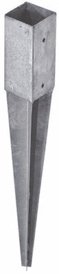 Picardy Fence Grip Spike - 75 x 75 x 600mm