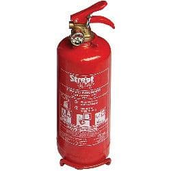 Streetwize Dry Powder ABO Fire Extinguisher with Gauge - 2kg