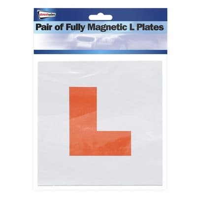 Streetwize Magnetic L Plate - Pair