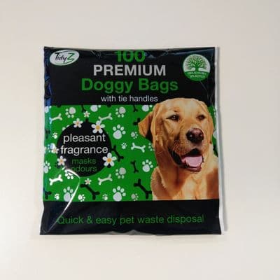 Tidyz Poop Bags - Box of 100 Premium Fragranced