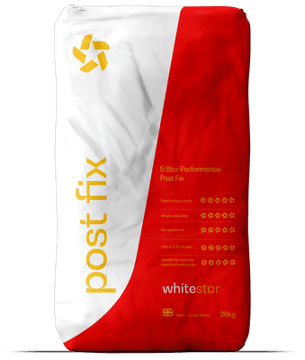 Whitestar Fast Setting Post Fix - 20kg