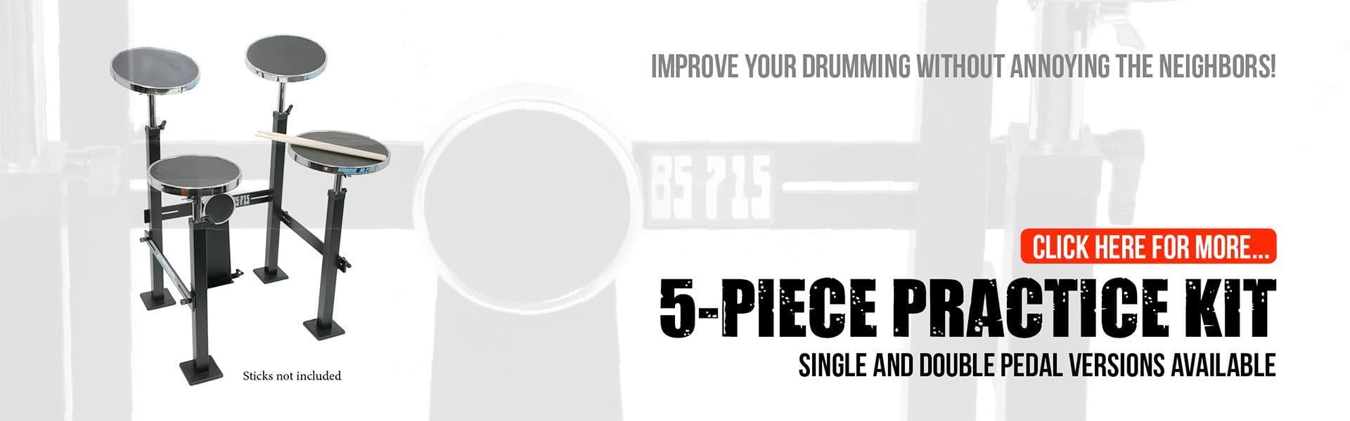 BS-715 5-piece practice kit