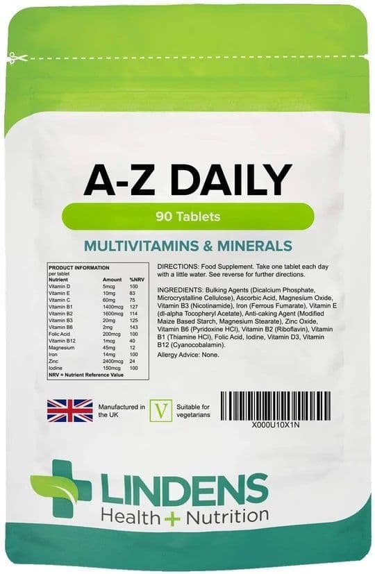 A-Z Multivitamins & Minerals - Daily Tablets