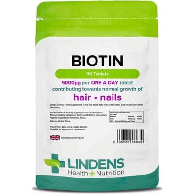 Biotin 5mg Tablets