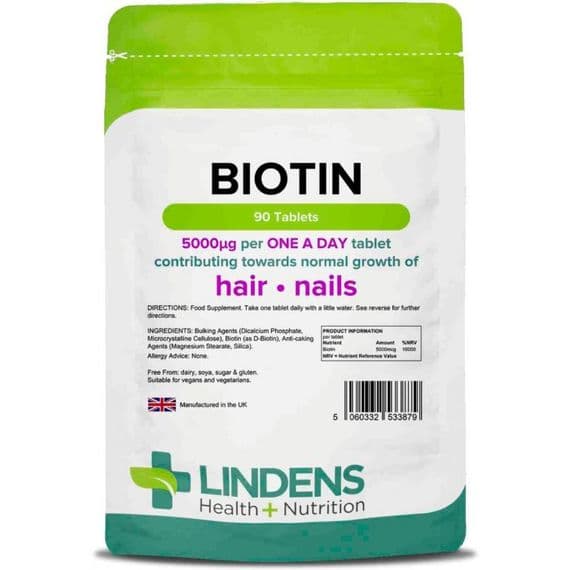 Biotin 5mg Tablets