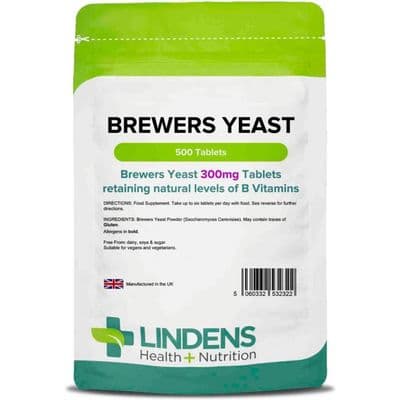 Brewers Yeast 300mg Tablets (500 Tablets)