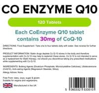 CoEnzyme Q10 30mg Tablets
