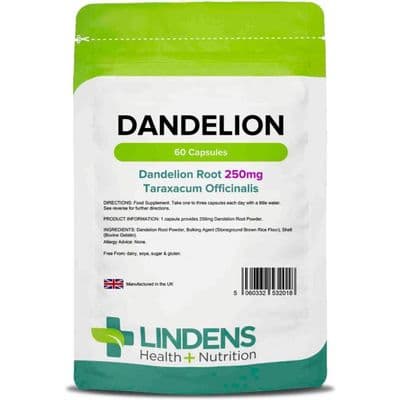Dandelion 250mg Capsules