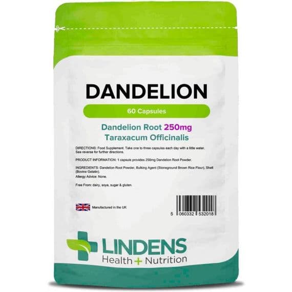 Dandelion 250mg Capsules