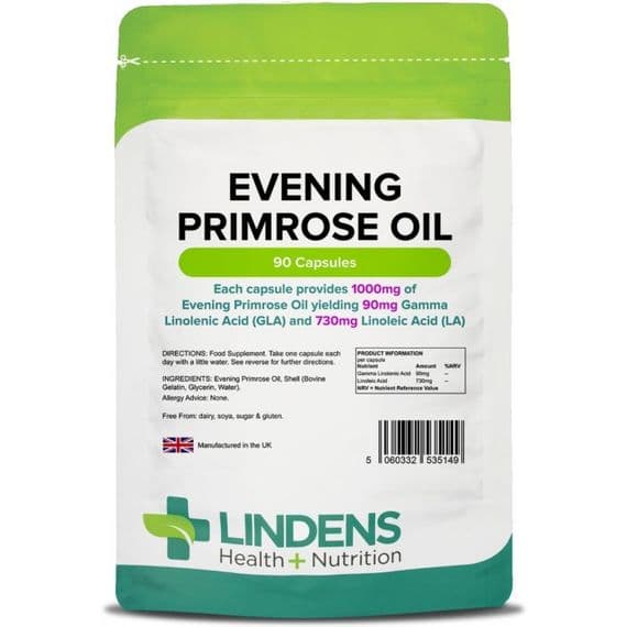 Evening Primrose Oil 1000mg Capsules