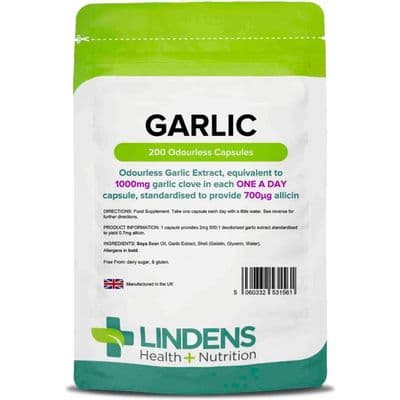 Garlic 1000mg Capsules 200