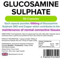 Glucosamine Sulpate 1000mg  Capsules