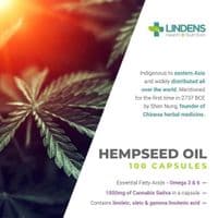 Hempseed Oil 1000mg, 100 x Capsules