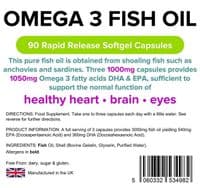 Lindens Omega 3 Fish Oil (30% DHA-EPA)  Capsules 