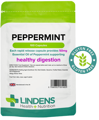 Peppermint Oil 50mg,  Softgel Caps