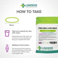 Pro Bio Live Max 6 Billion CFU Veg  Capsules