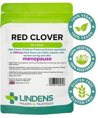Red Clover 1000mg Tablets